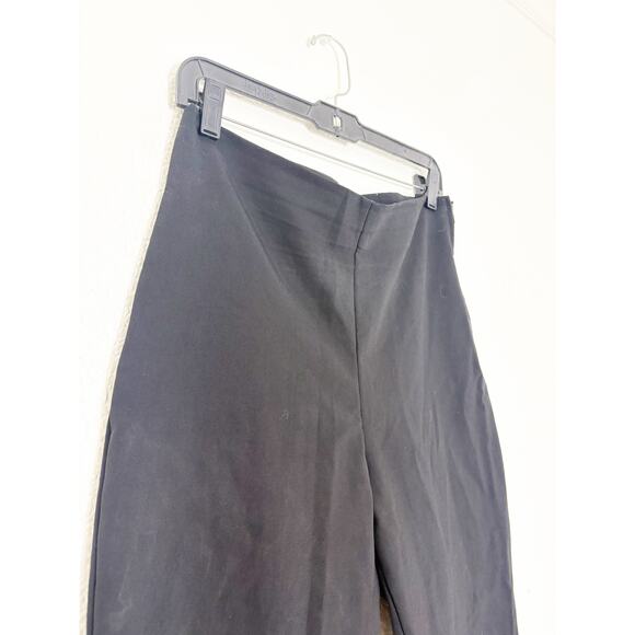 M.M. Lafleur The Kick Flare Foster Pant - Eco PowerStretch Size 10 Black Chic - Picture 7 of 12